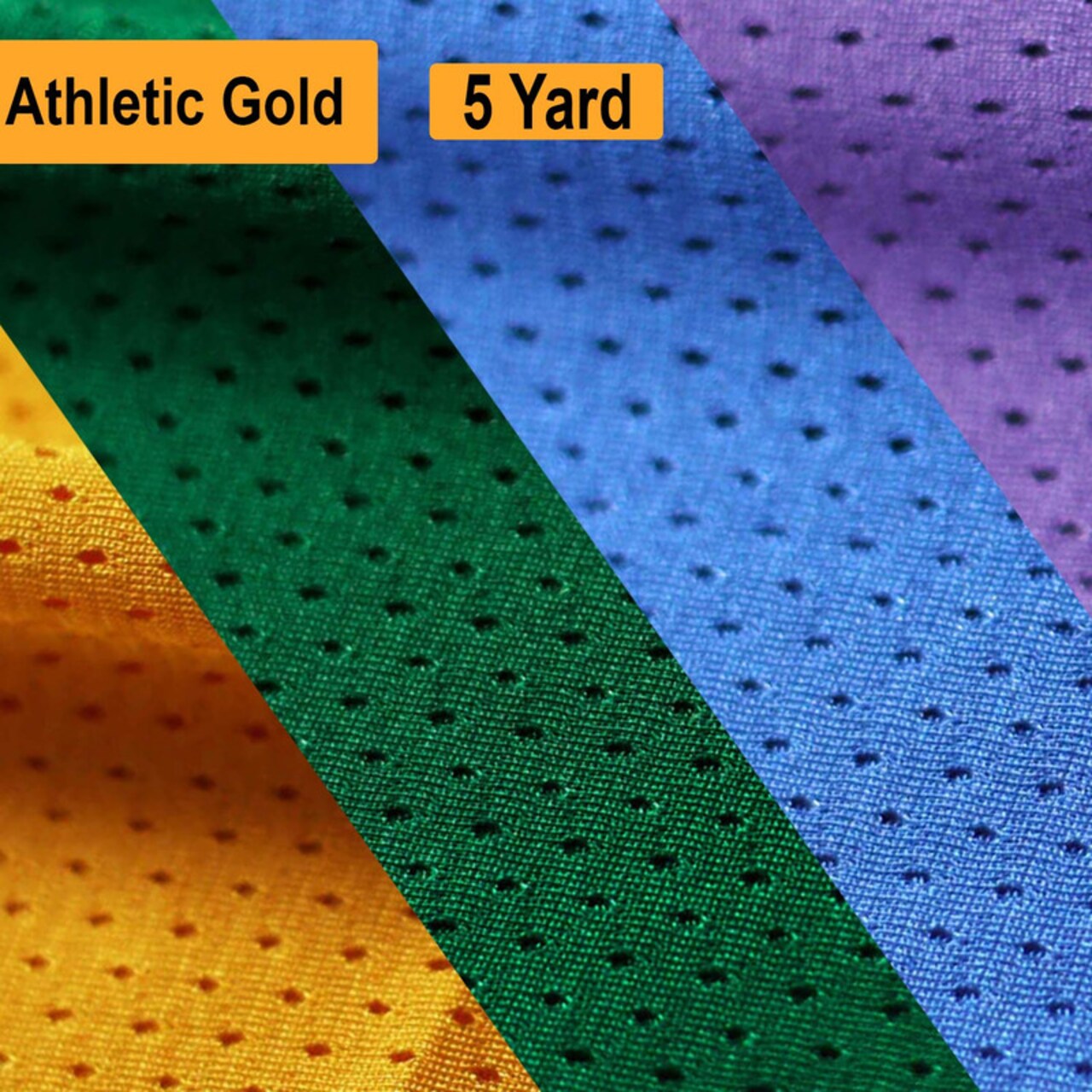Pro Brite Mesh Fabric 100% Polyester, Breathable Activewear Mesh for Sports & Fashion Projects 58/60" Wide